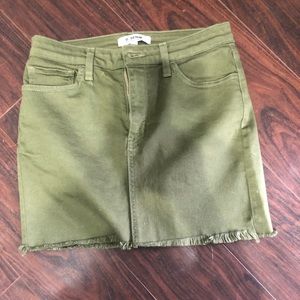 Army Green Skirt